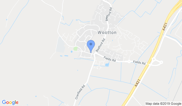 TISKA Karate- Wootton location Map