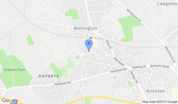 TISKA Wellington (Shropshire) location Map