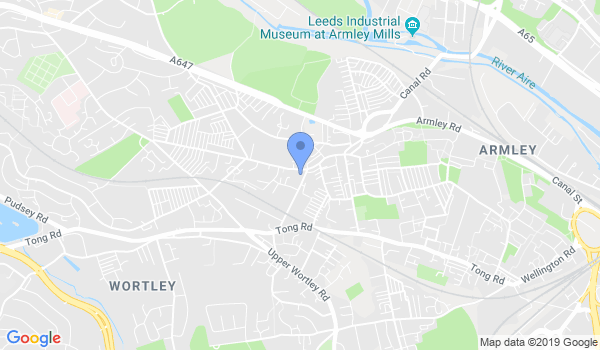 Tai Jutsu Leeds martial art schools location Map