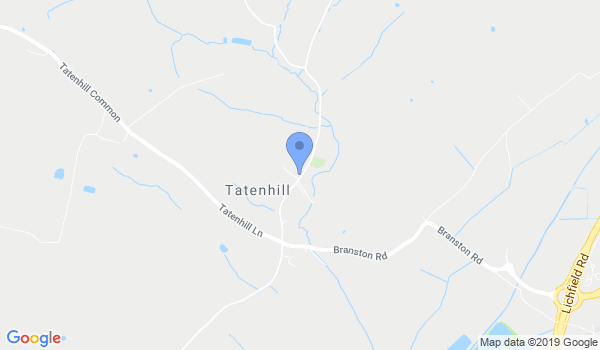 Tatenhill Aikido Dojo location Map