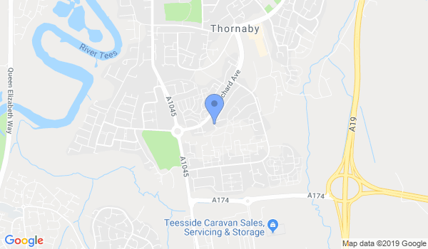 Teesside Wing Chun location Map