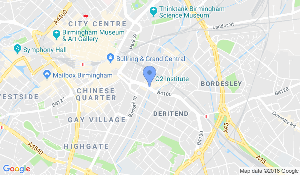 Temple Martial Arts location Map