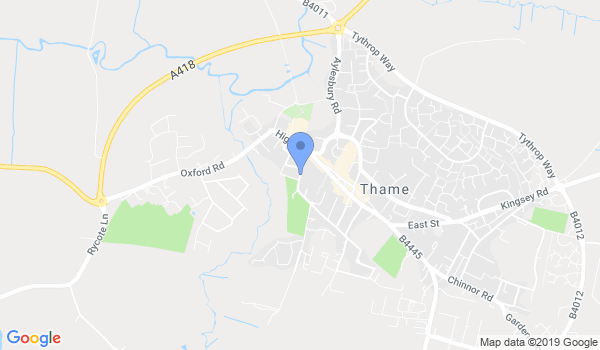 Thame karate club location Map