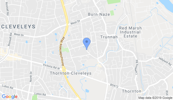 Thornton Judo Club location Map