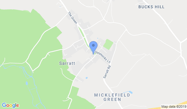 Three Valleys Karate Club - Sarratt location Map