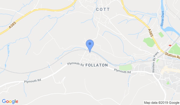 Totnes Karate Club location Map