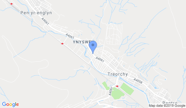 Treorchy Aiki Ryu location Map