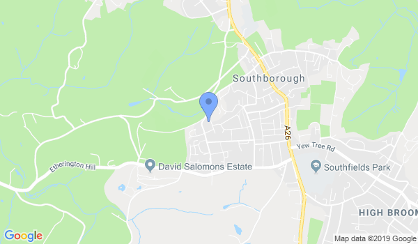 Tunbridge Wells Zen Shin Karate Club location Map