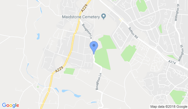 UK Kung Fu School location Map