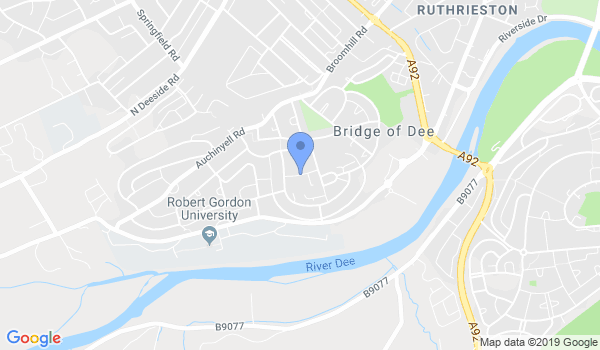 Ultimate Judo Garthdee location Map