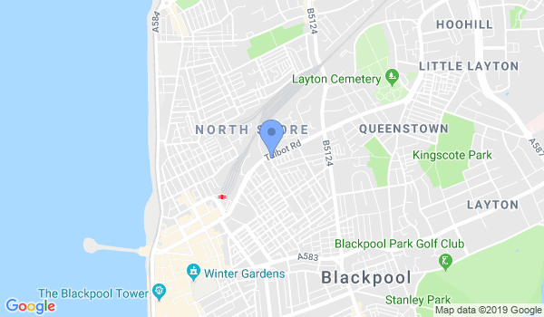 Unique Training Centre (UTC) Blackpool location Map