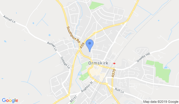 Unite ormskirk location Map