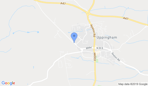 Uppingham Shotokan Karate Club location Map
