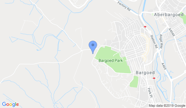 Valley Taekwon-Do Academy Bargoed location Map
