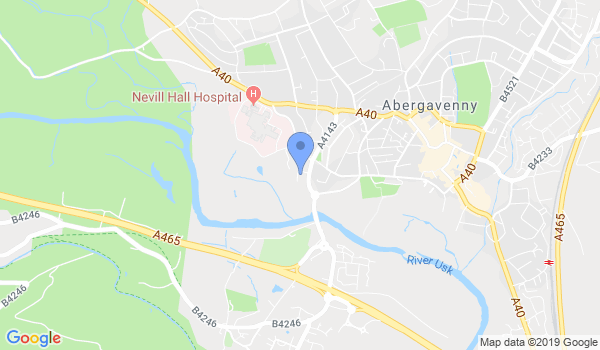 Verve Martial Arts Centre - Abergavenny location Map