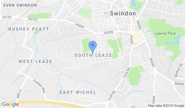 Wing Chun International Swindon location Map