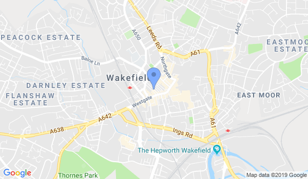 Wakefield Karate & Martial Arts College location Map