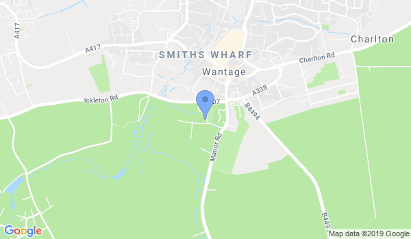 Wantage TAGB Tae Kwon-Do & Self-Defence location Map