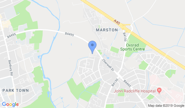 Washinkai Oxford Karate Club location Map