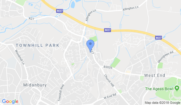 West End Goju Ryu Karate location Map