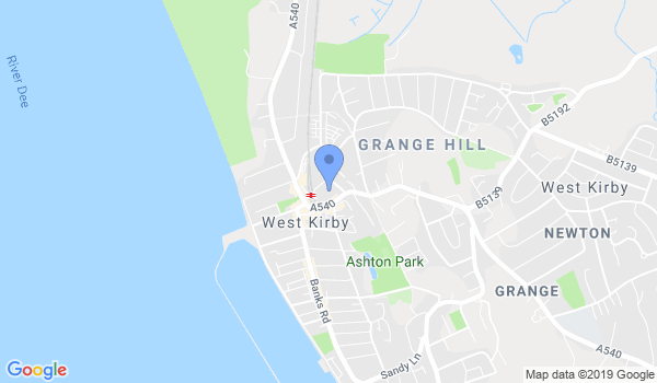 West Kirby Aikido Club location Map