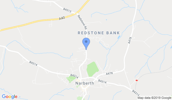 West Wales Karate Wado Kan location Map