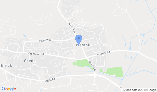 Westhill Choi Kwang Do location Map