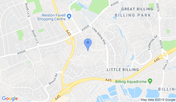 Wha Duc Lung Northampton location Map