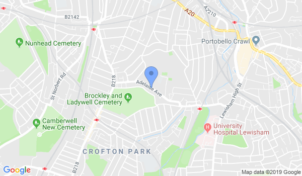 White Dragons London location Map
