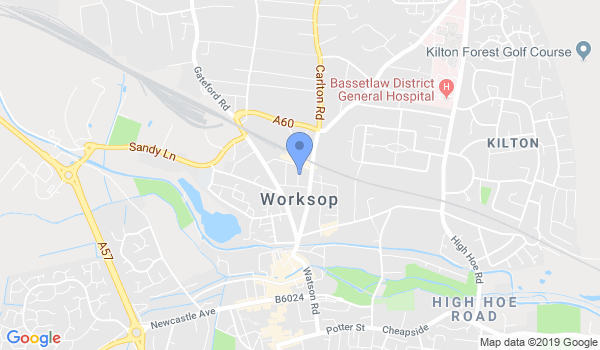 Whitwell Hapkido Club location Map