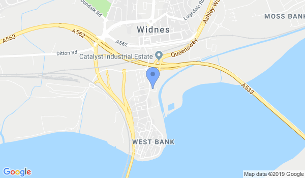 Widnes Traditional Martial arts location Map