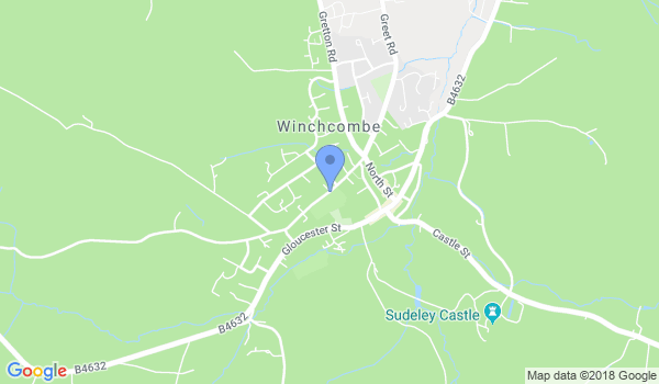 Winchcombe Martial Arts location Map