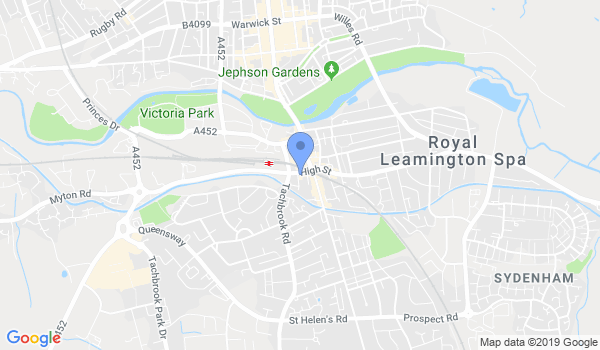 Wing Chun Kung Fu Leamington Spa location Map