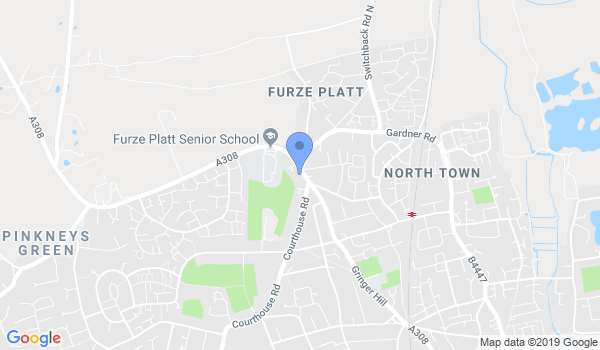 Wing Chun Maidenhead location Map