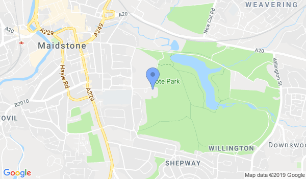 WingChun Maidstone location Map