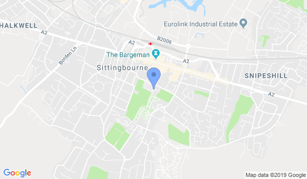 Wing Chun UK Sittingbourne location Map