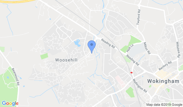 Wokingham Karate Academy location Map