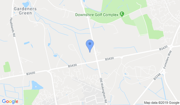 Wokingham Shotokaido location Map