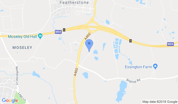 Wolverhampton MMA location Map