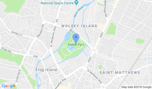 Wu Ji Leicester location Map