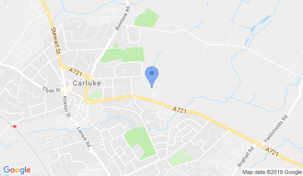XS Taekwondo Carluke location Map