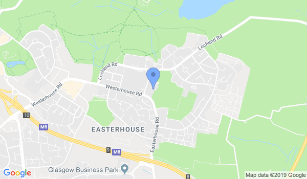 XS Taekwondo Easterhouse location Map