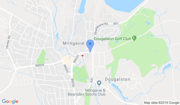 XS Taekwondo Milngavie location Map