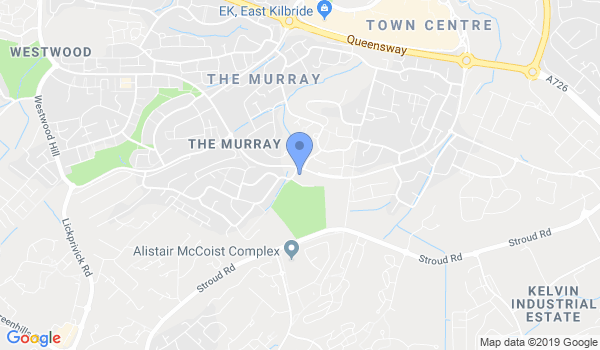 XS Taekwon-do East Kilbride, Murray Owen location Map