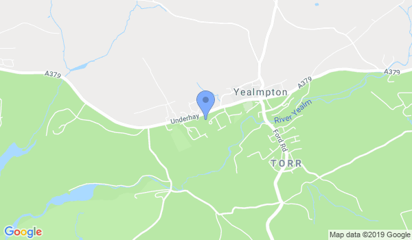 Yealmpton Karate Club location Map