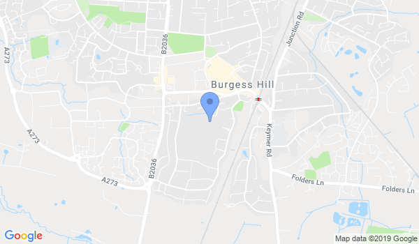 Zanshin Wado Ryu Burgess Hill location Map