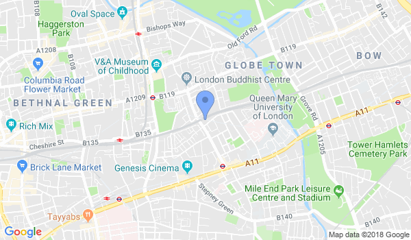 Apolaki Krav Maga & Dirty Boxing Academy | London location Map