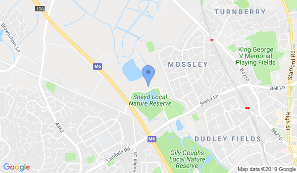 Black Country Tae Kwon Do Bloxwich location Map