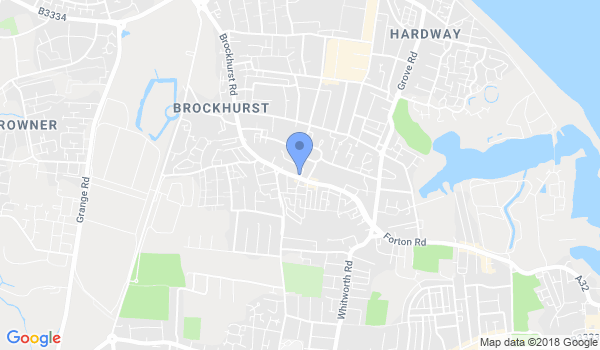 Gosport Martial Arts Centre location Map