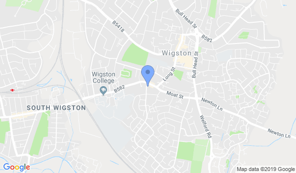 Leicester Kung Fu - Tai Gik Koon location Map